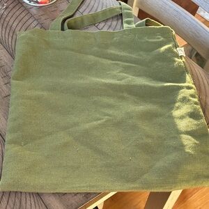 Olive Green Tote Bag